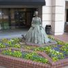 Queen Charlotte Walks in her Garden by Graham Weathers 
N. College and 5th St.